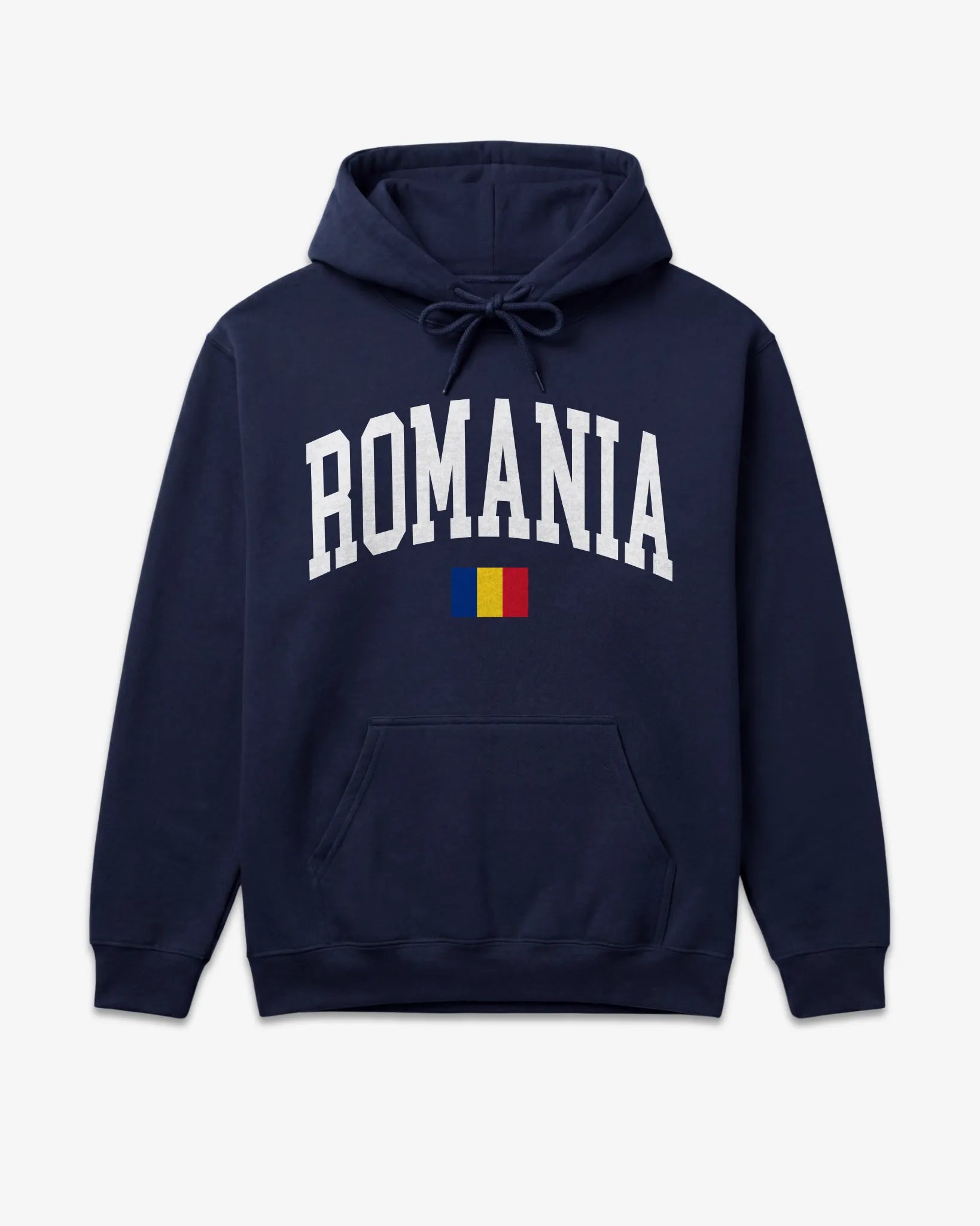 Romania Collegiate Flag Hoodie