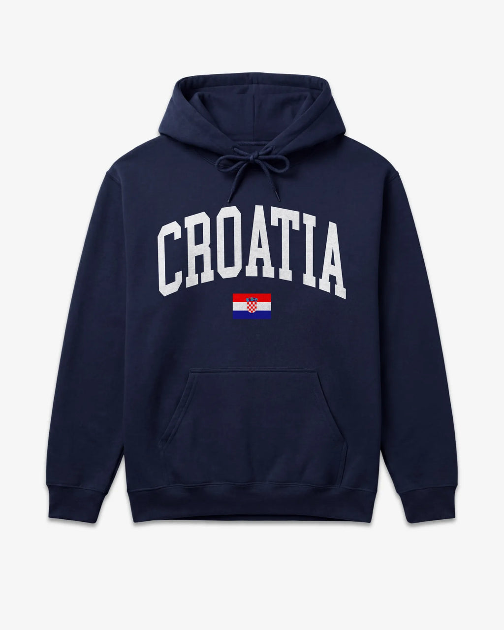 Croatia Collegiate Flag Hoodie