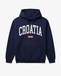 Croatia Collegiate Flag Hoodie