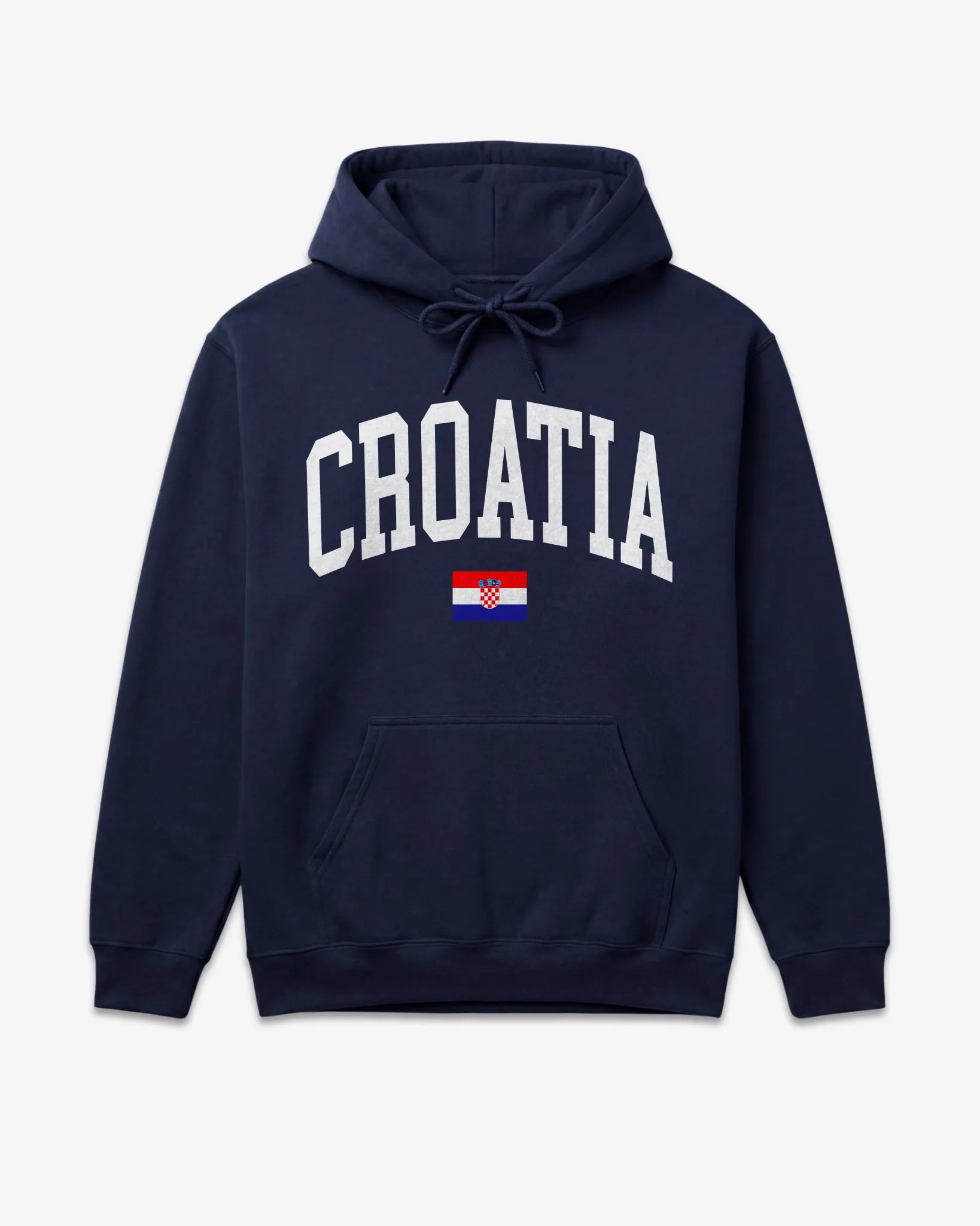 Croatia Collegiate Flag Hoodie