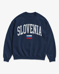 Slovenia Collegiate Flag Sweatshirt