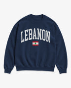 Lebanon Collegiate Flag Sweatshirt