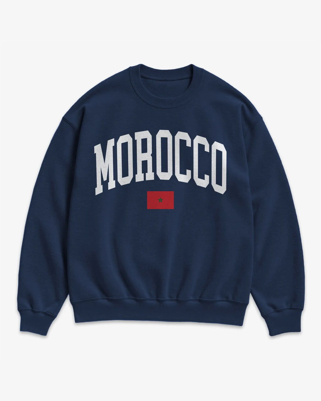 Morocco Collegiate Flag Sweatshirt