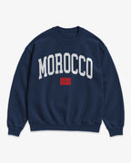 Morocco Collegiate Flag Sweatshirt