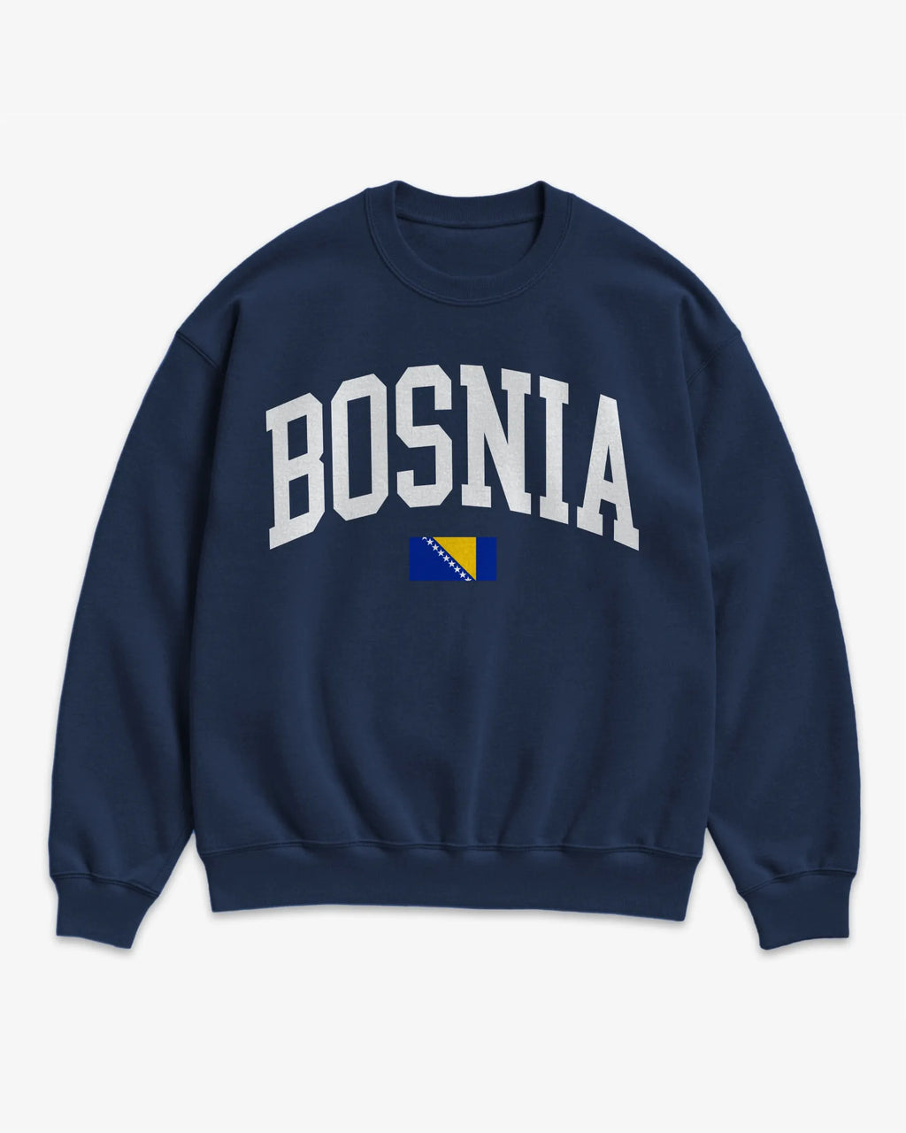 Bosnia Collegiate Flag Sweatshirt