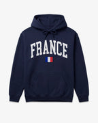 France Collegiate Flag Hoodie