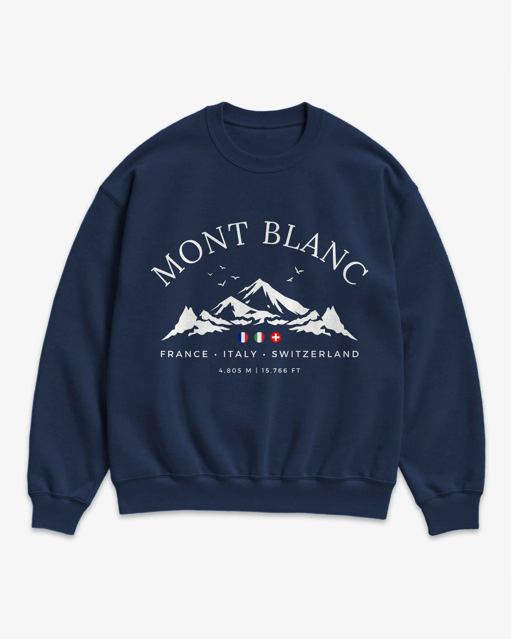 Mont Blanc Alps Sweatshirt