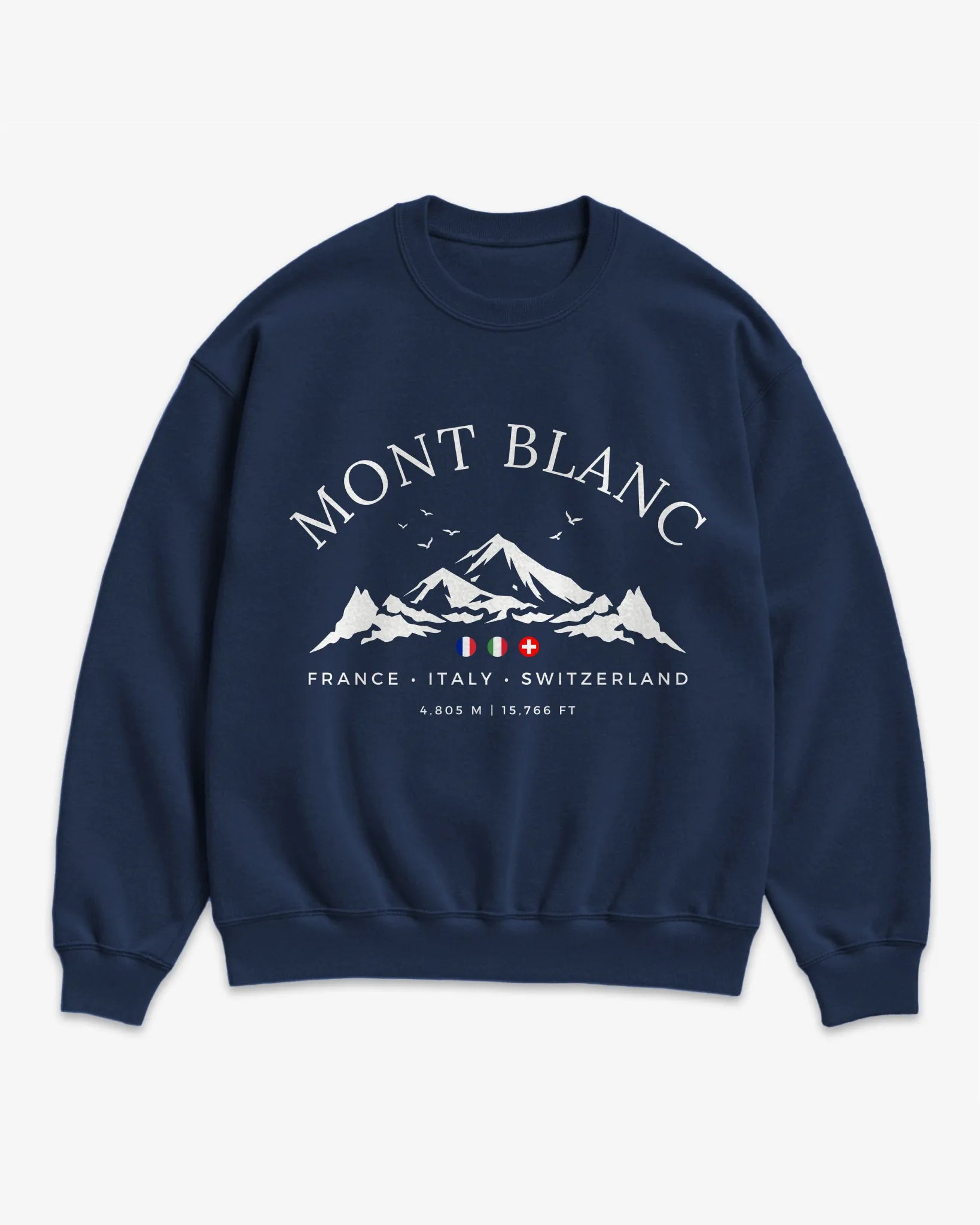 Mont Blanc Alps Sweatshirt