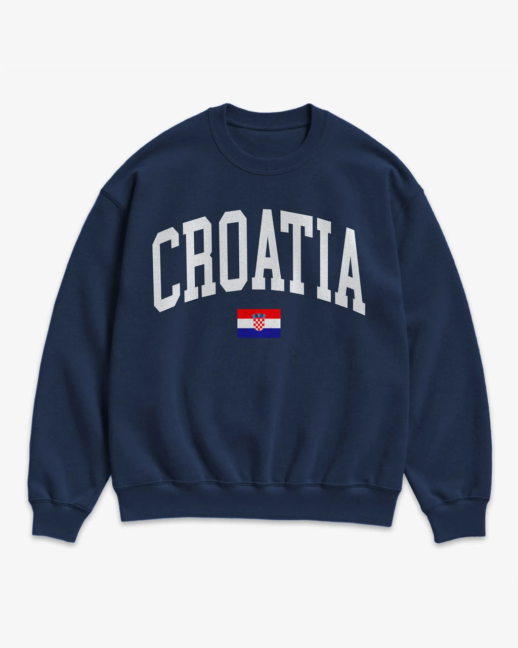 Croatia Collegiate Flag Sweatshirt