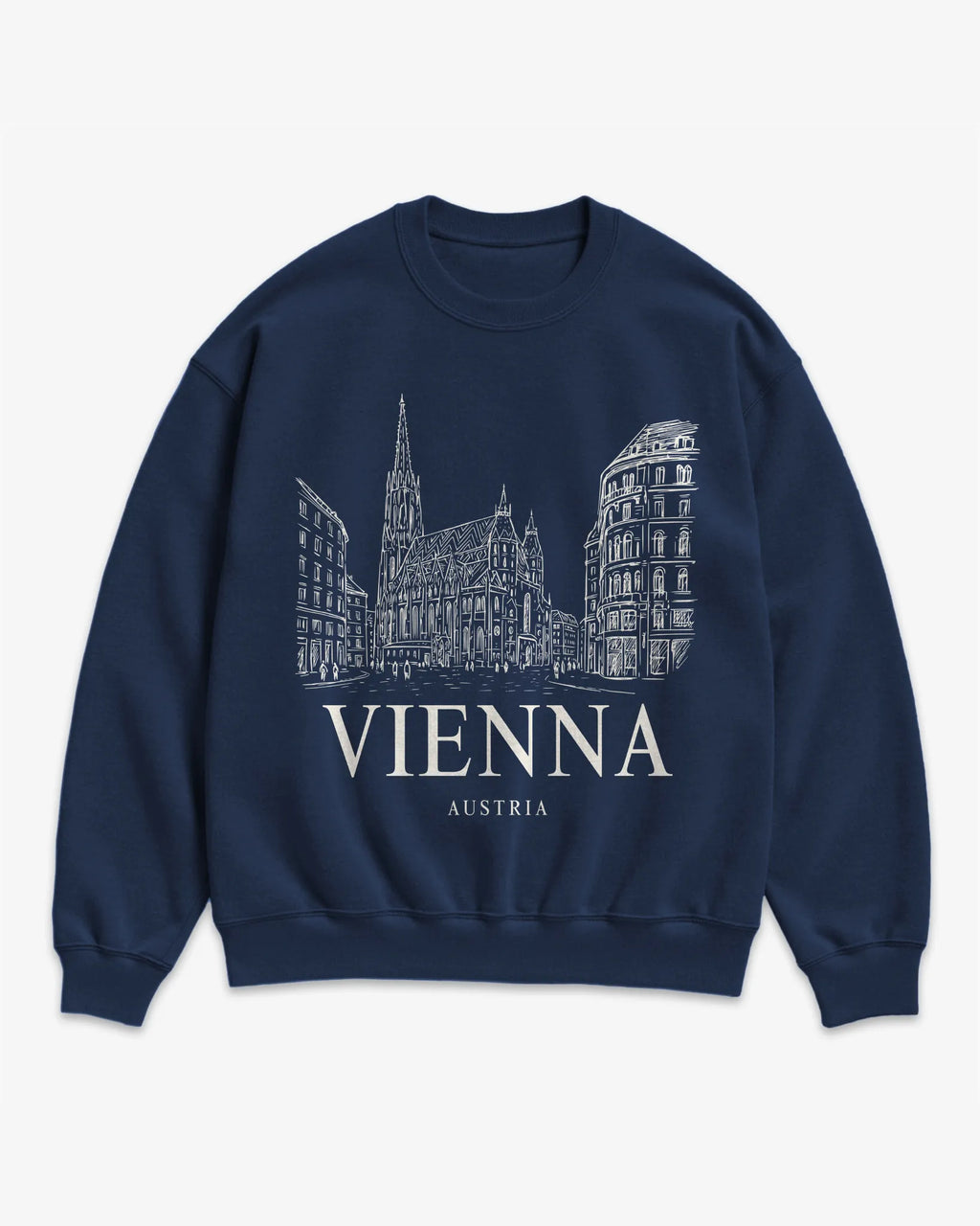 Vienna Vintage Sketch Sweatshirt