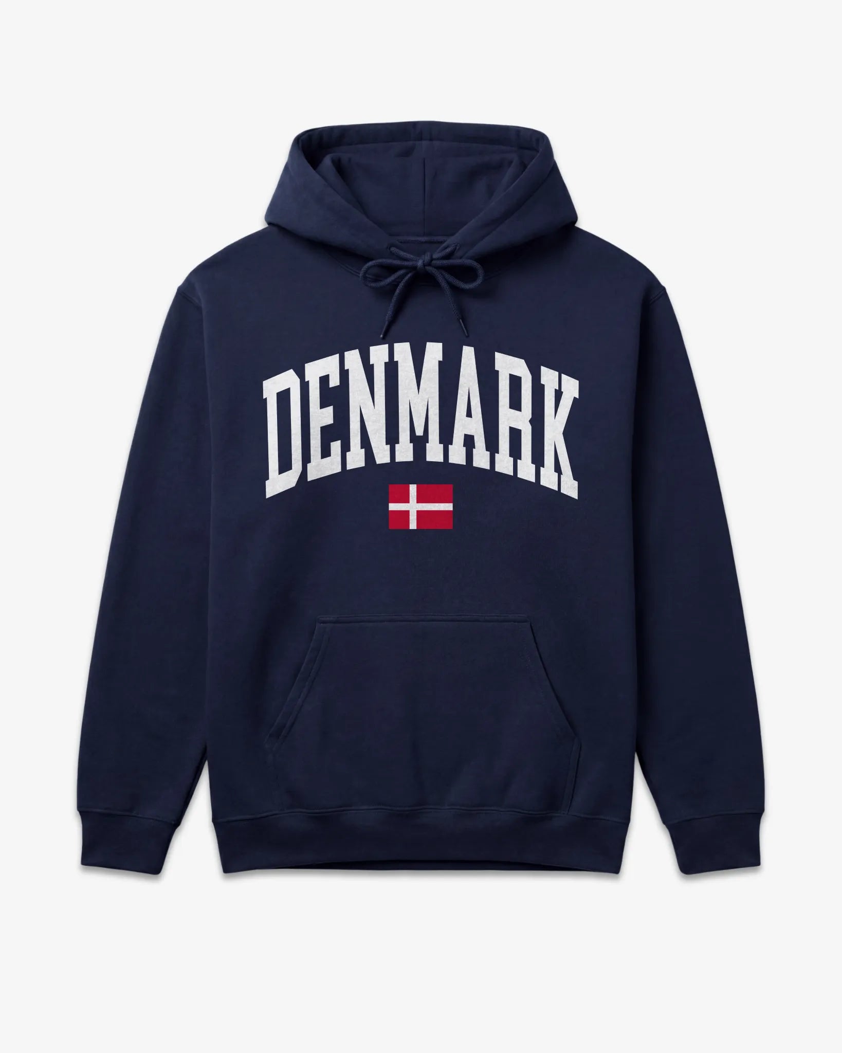 Denmark Collegiate Flag Hoodie