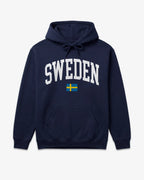 Sweden Collegiate Flag Hoodie