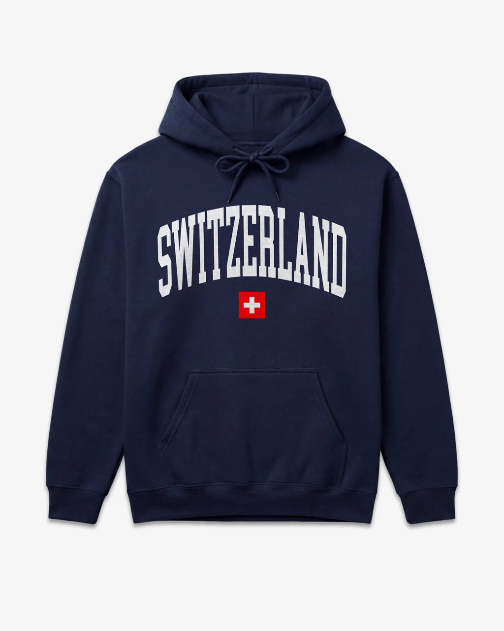 Switzerland Collegiate Flag Hoodie