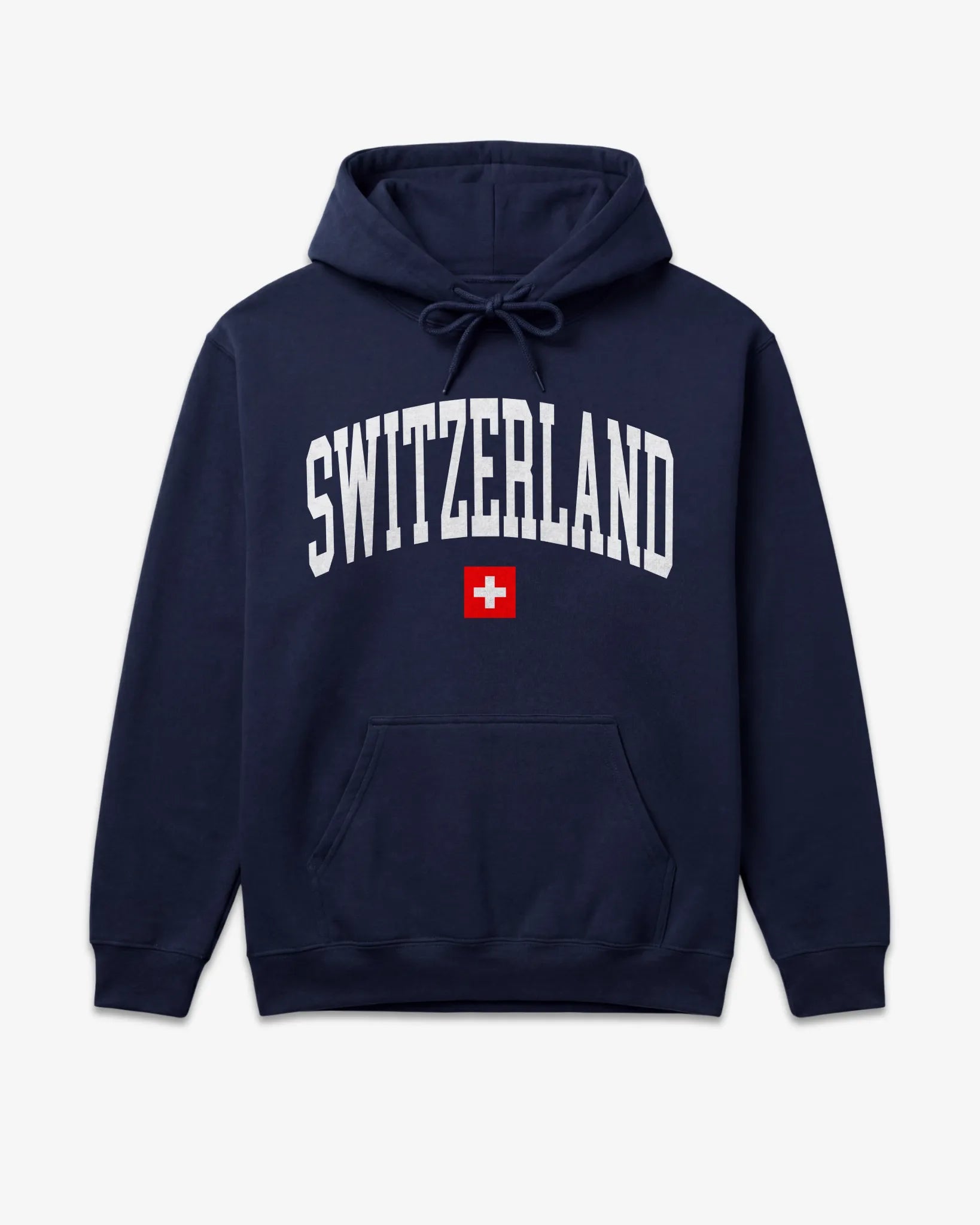 Switzerland Collegiate Flag Hoodie