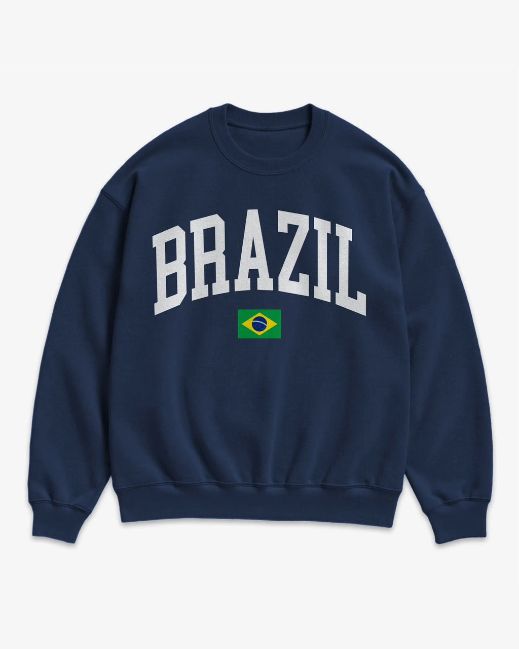 Brazil Collegiate Flag Sweatshirt