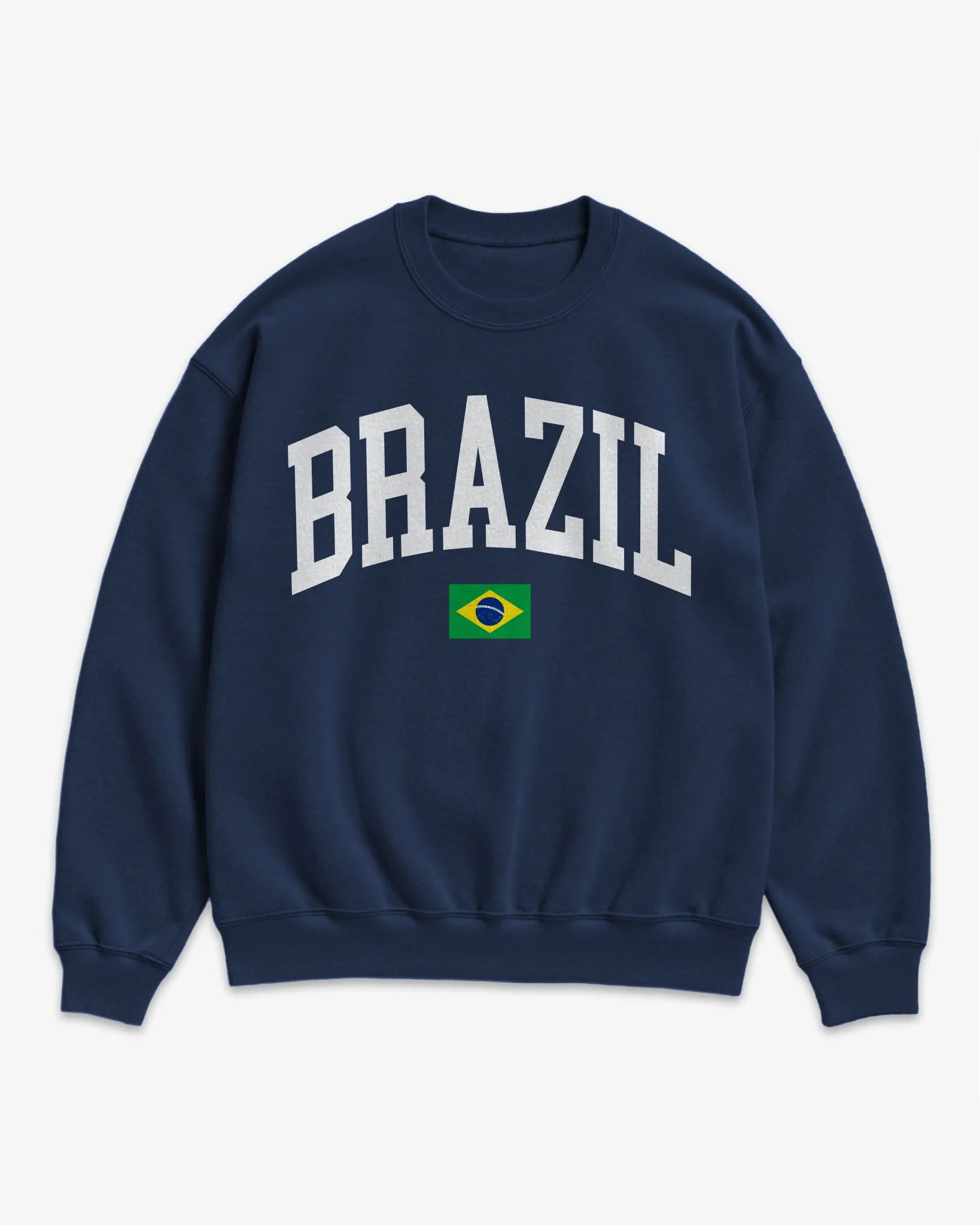 Brazil Collegiate Flag Sweatshirt