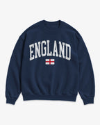 England Collegiate Flag Sweatshirt