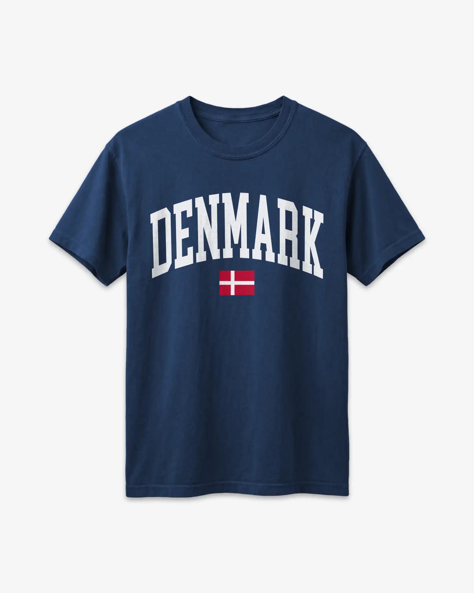 Denmark Collegiate Flag T-Shirt