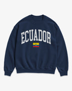 Ecuador Collegiate Flag Sweatshirt