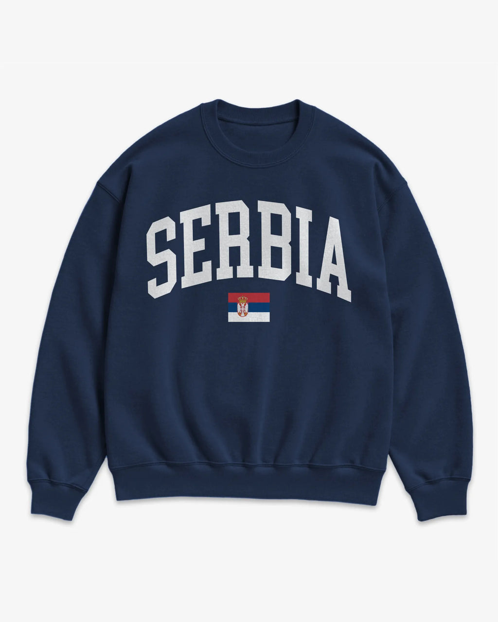 Serbia Collegiate Flag Sweatshirt