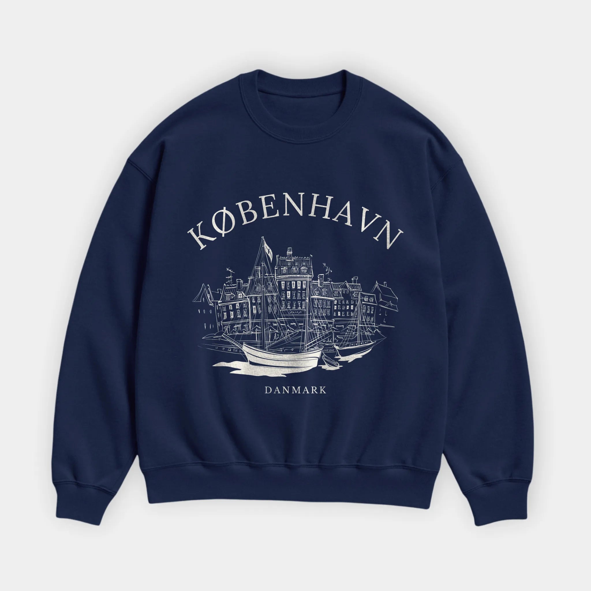 Copenhagen Vintage Sketch Sweatshirt