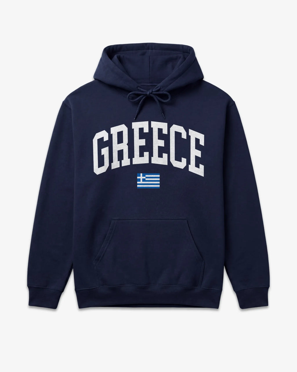 Greece Collegiate Flag Hoodie