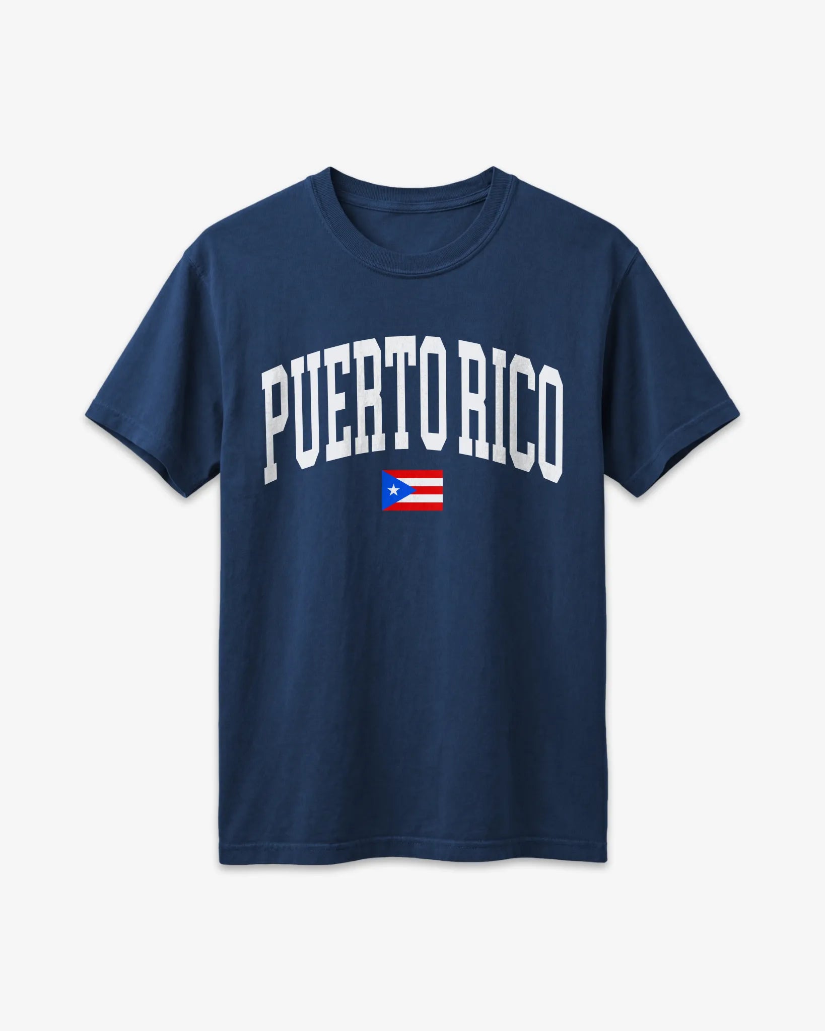Puerto Rico Collegiate Flag T-Shirt