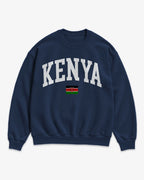 Kenya Collegiate Flag Sweatshirt