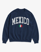 Mexico Collegiate Flag Sweatshirt