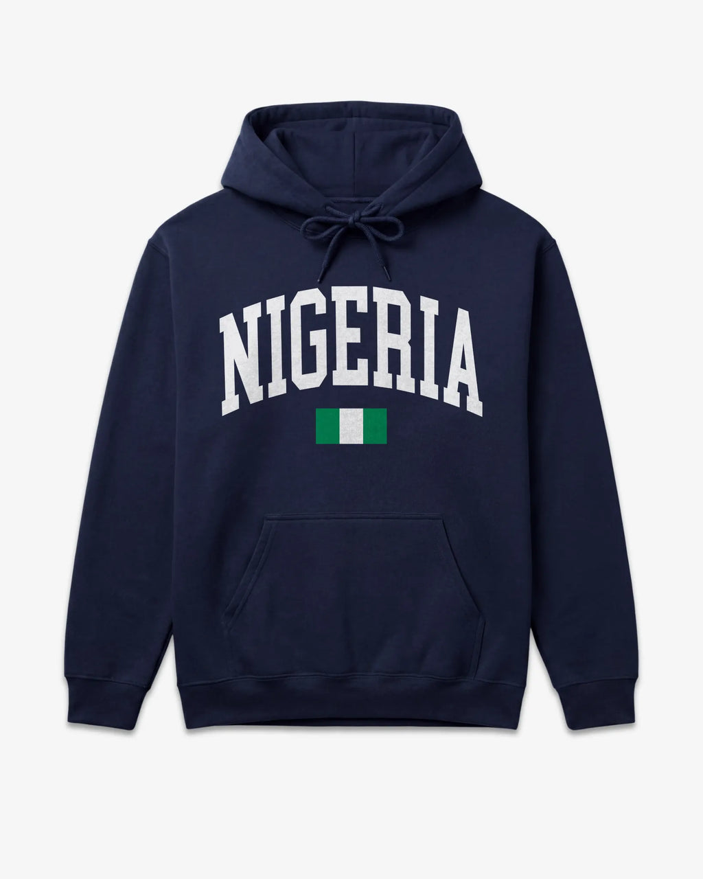 Nigeria Collegiate Flag Hoodie