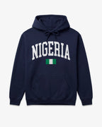 Nigeria Collegiate Flag Hoodie