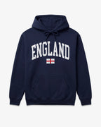 England Collegiate Flag Hoodie