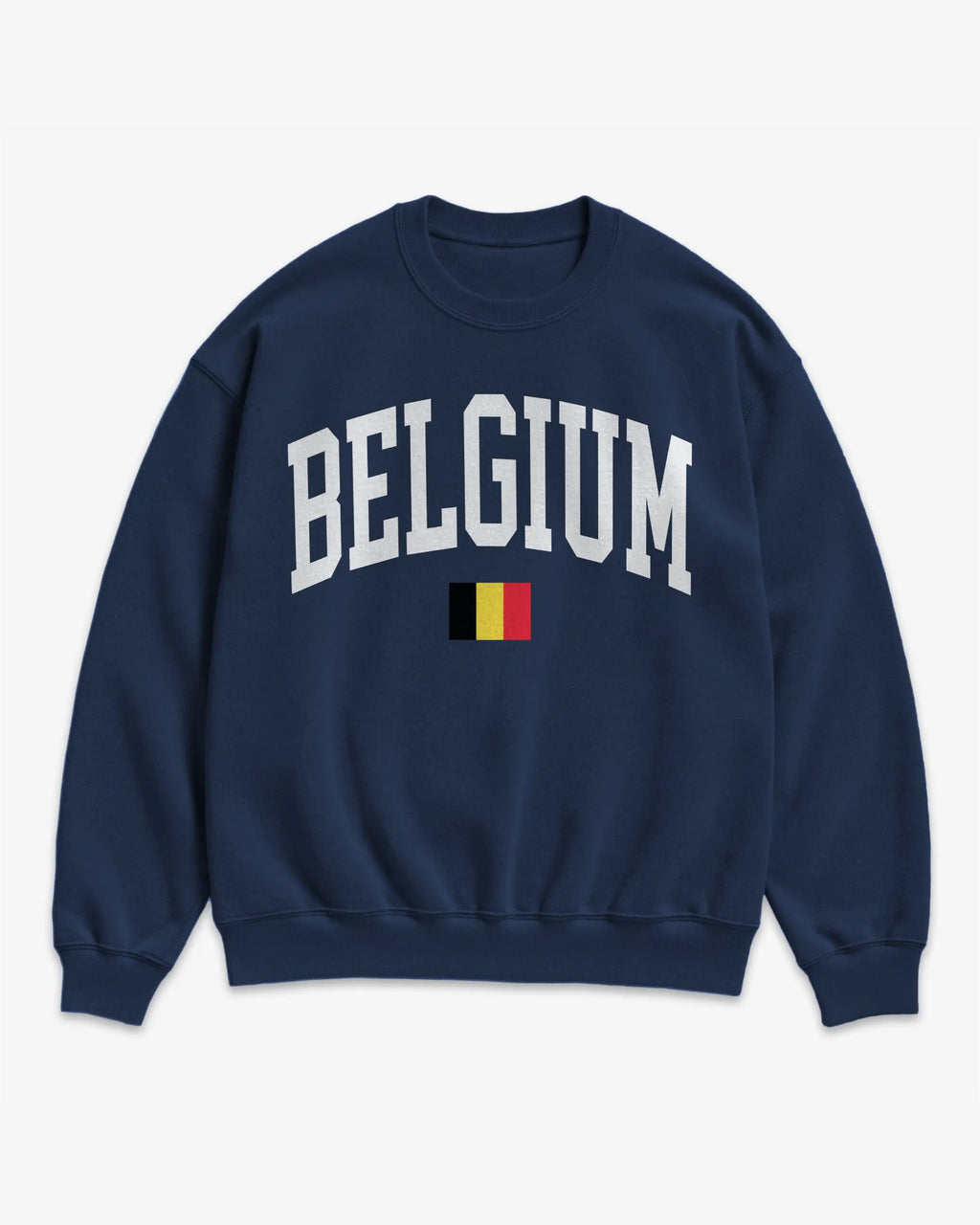 Belgium Collegiate Flag Sweatshirt