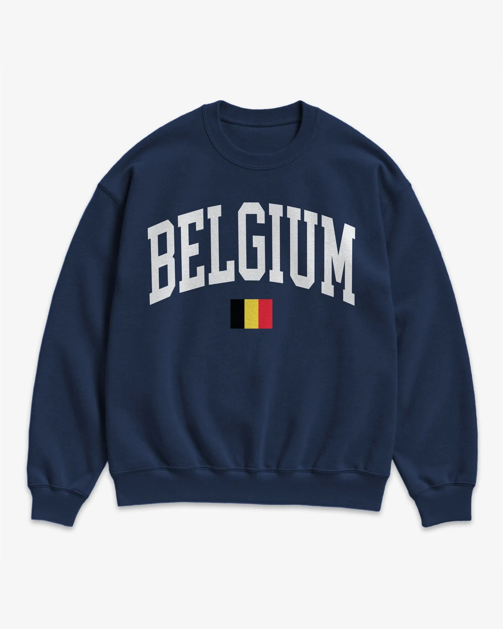 Belgium Collegiate Flag Sweatshirt