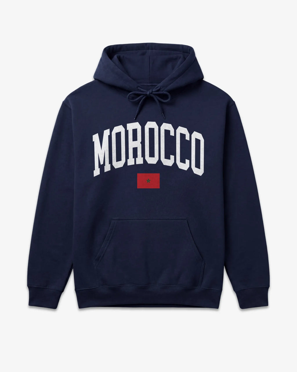 Morocco Collegiate Flag Hoodie