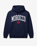 Morocco Collegiate Flag Hoodie