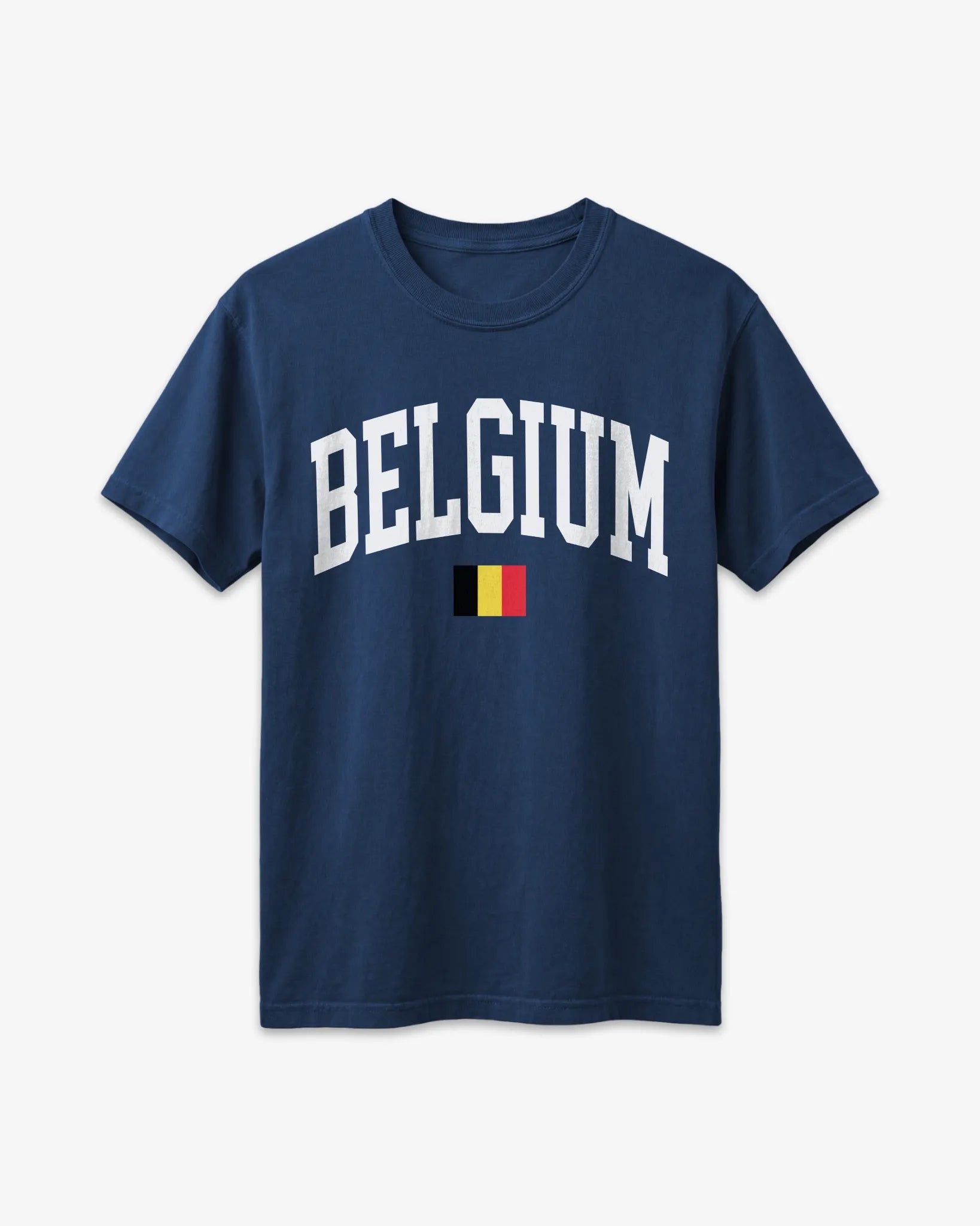 Belgium Collegiate Flag T-Shirt