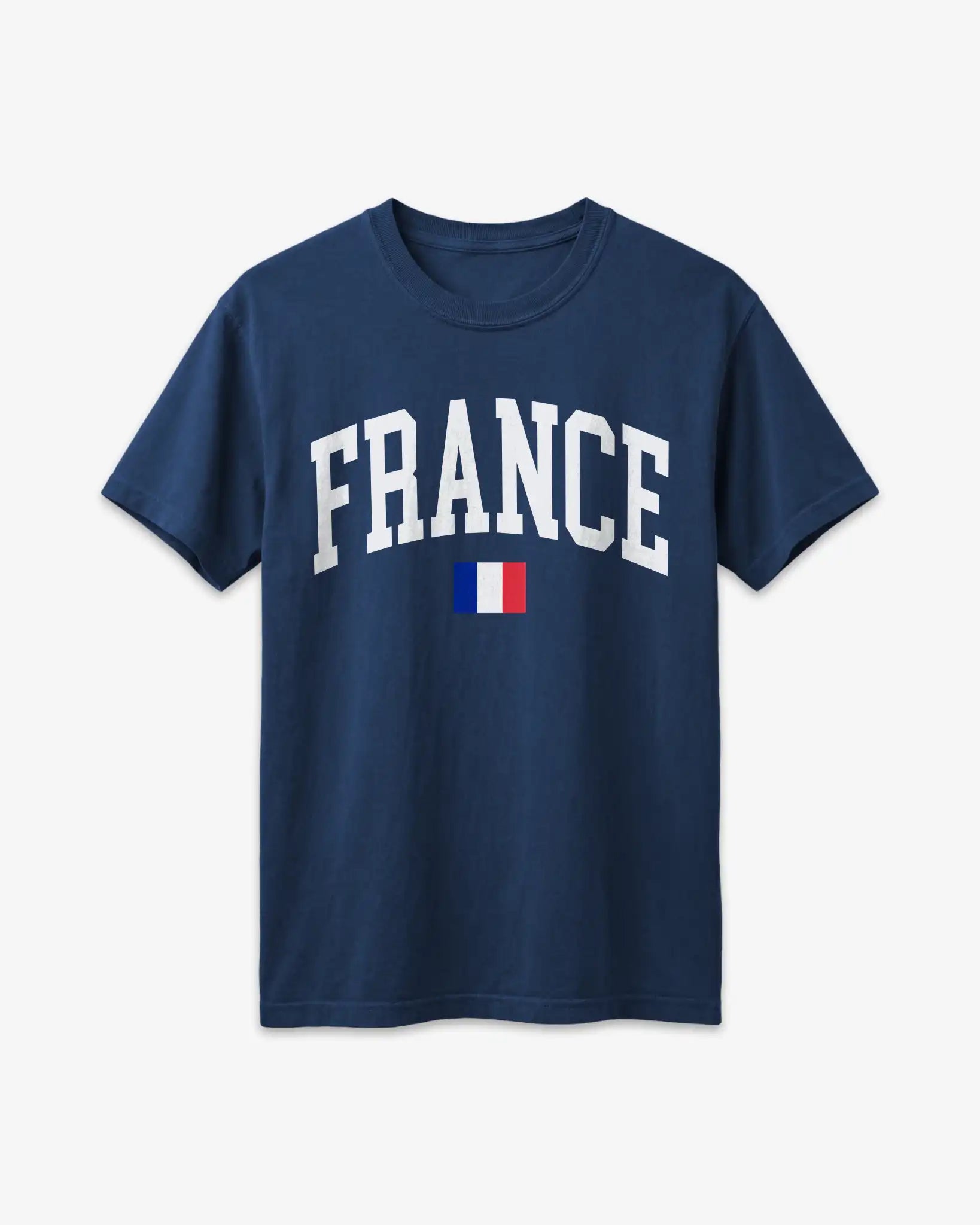 France Collegiate Flag T-Shirt