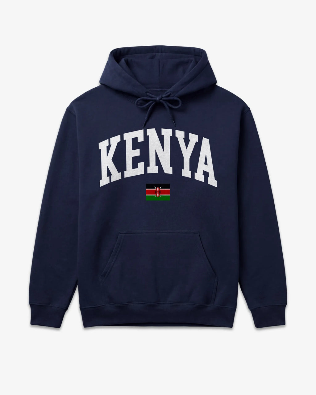 Kenya Collegiate Flag Hoodie