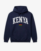 Kenya Collegiate Flag Hoodie