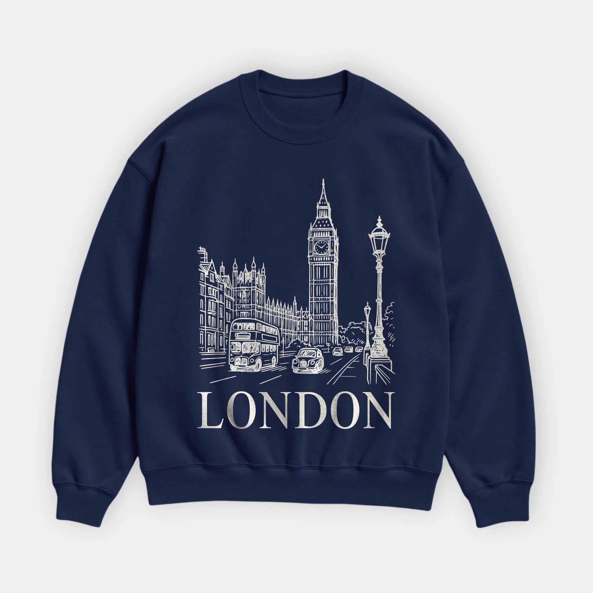 London Vintage Sketch Sweatshirt