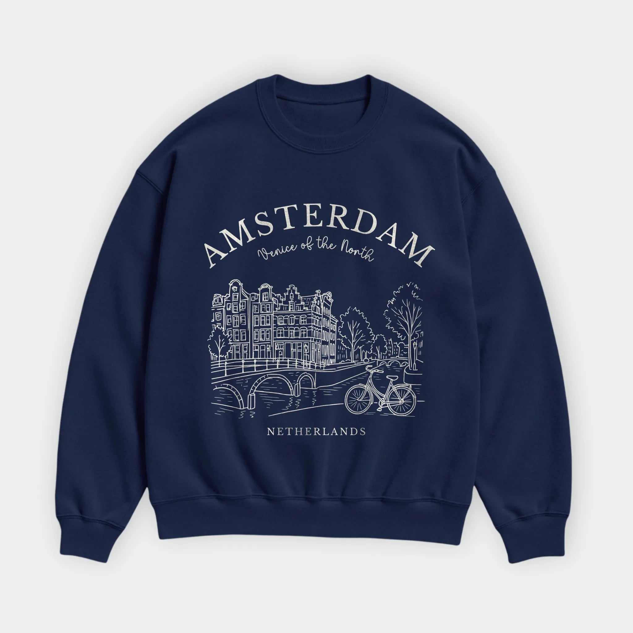 Amsterdam Vintage Sketch Sweatshirt