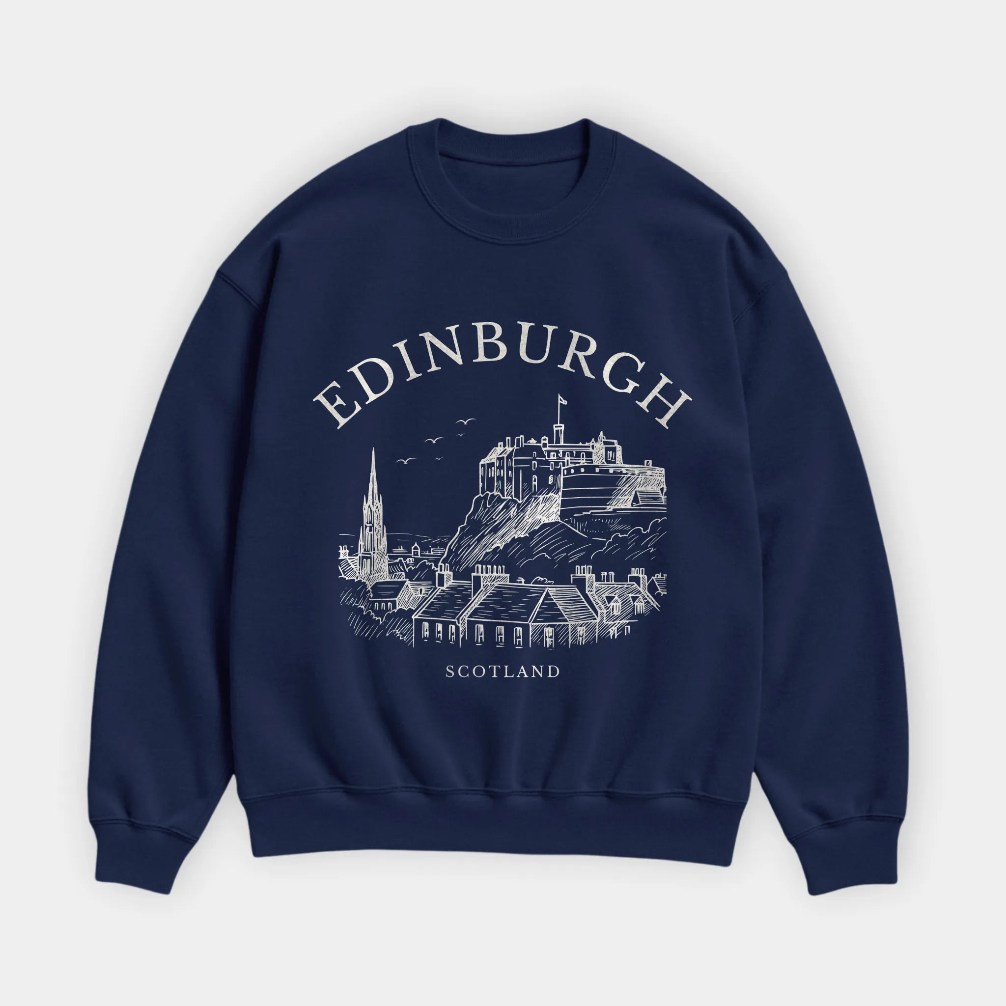 Edinburgh Vintage Sketch Sweatshirt