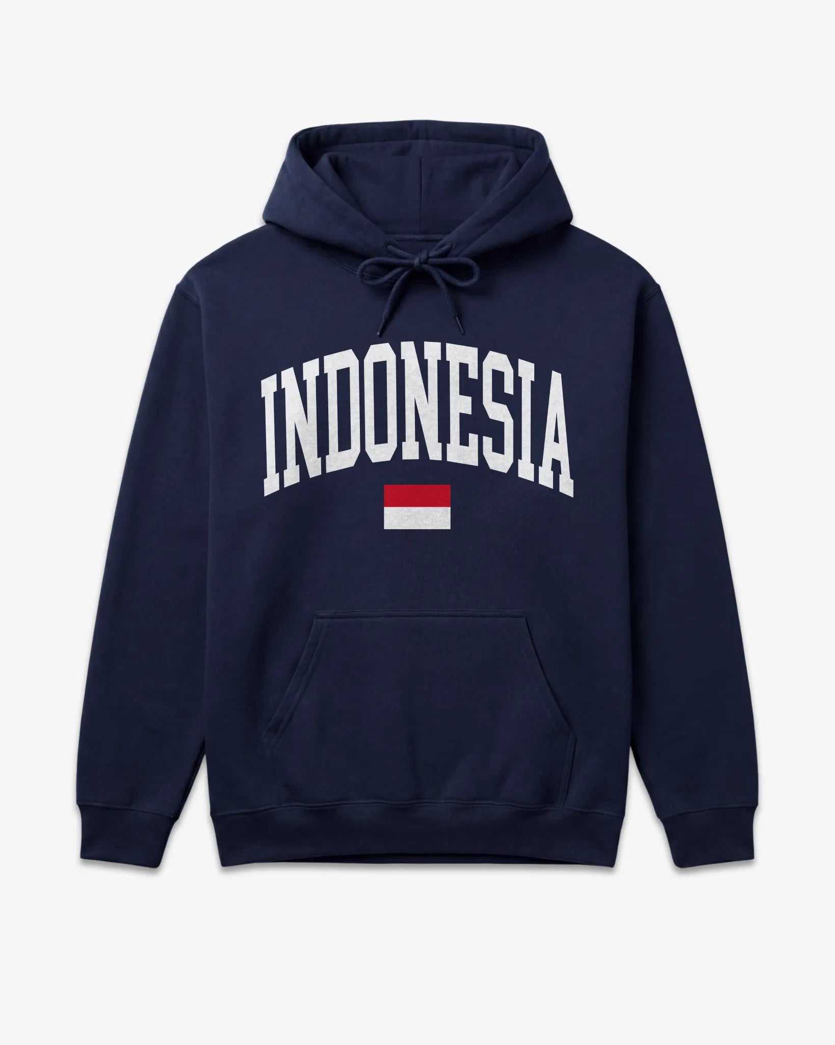 Indonesia Collegiate Flag Hoodie