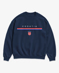 Croatia Flagline Sweatshirt