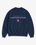 Croatia Flagline Sweatshirt