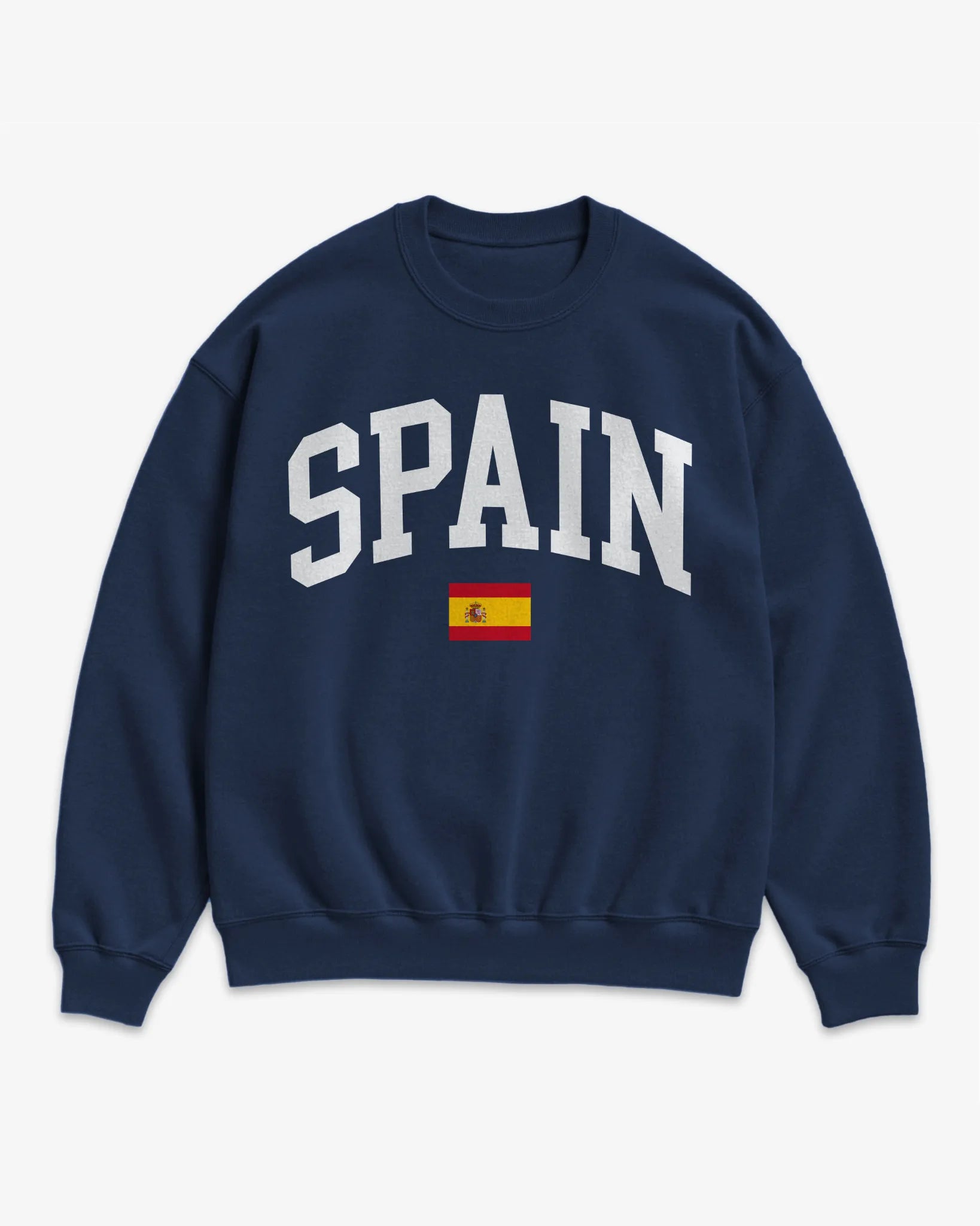 Spain Collegiate Flag Sweatshirt