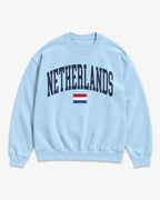 Netherlands Collegiate Flag Sweatshirt