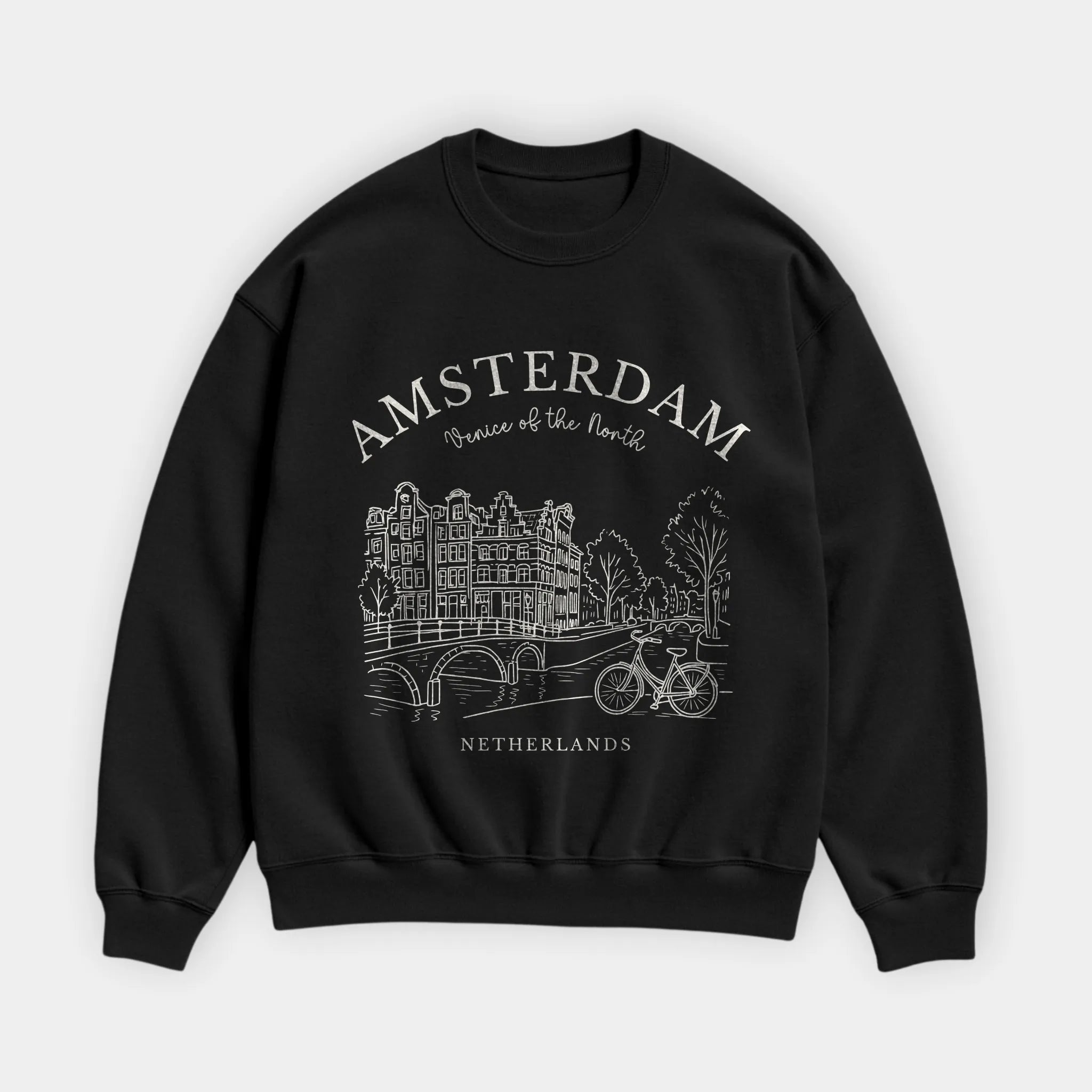 Amsterdam Vintage Sketch Sweatshirt