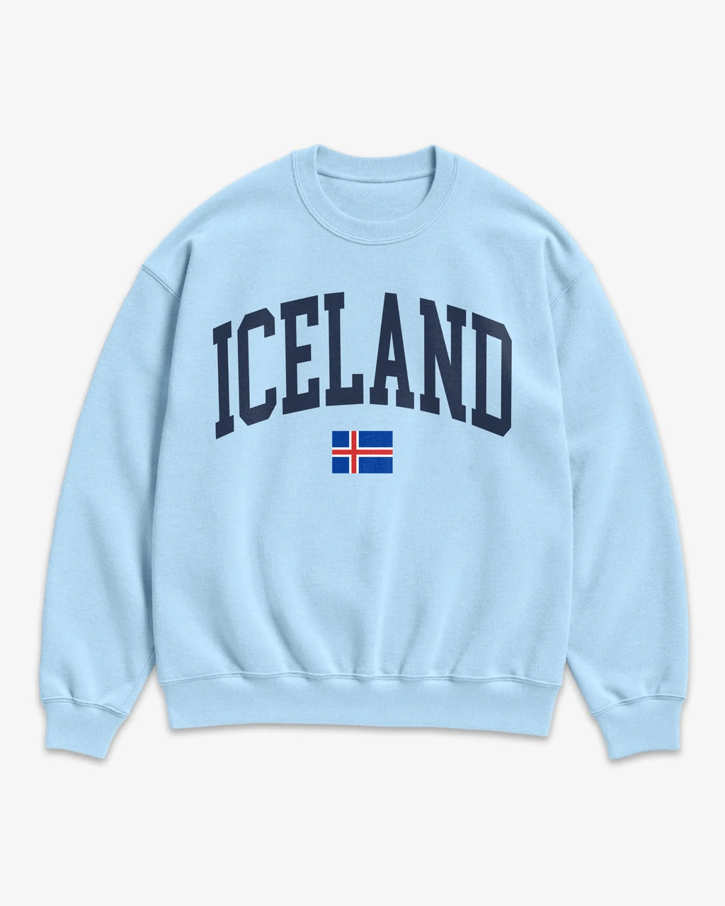 Iceland Collegiate Flag Sweatshirt